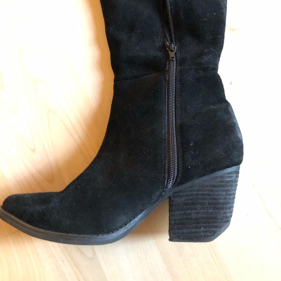 Jeffrey Campbell suede knee high boots - Picture 5 of 6